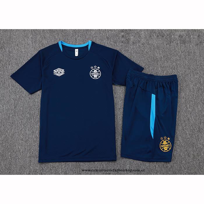 Chandal del Gremio 25-26 Manga Corta Azul Oscuro - Pantalon Corto